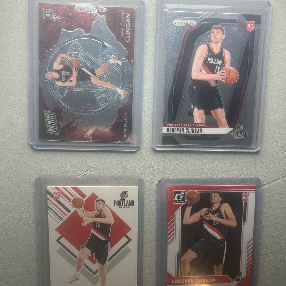 4 Card Donovan Clingan Lot Includes 79/99 Rookie!